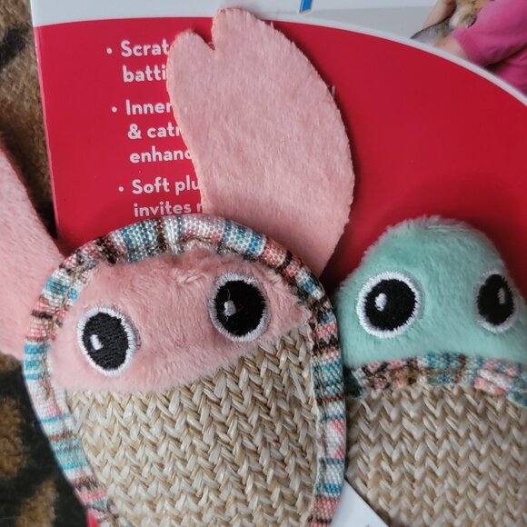 Kong Tropics Cat Kitten Toy Turtle and Crab w/Catnip ea... New! - Picture 2 of 5